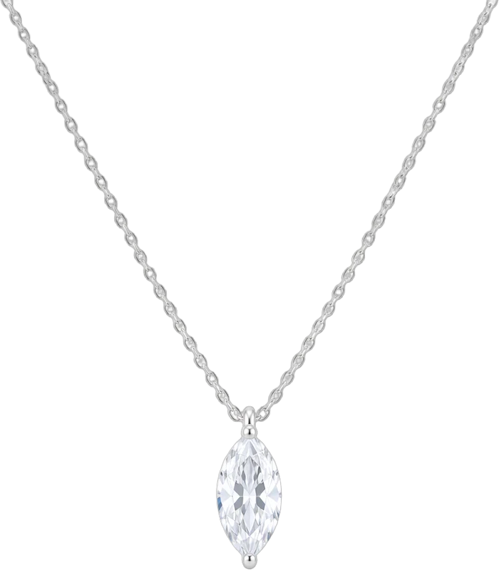 שרשרת כסף MARQUISE MAXI